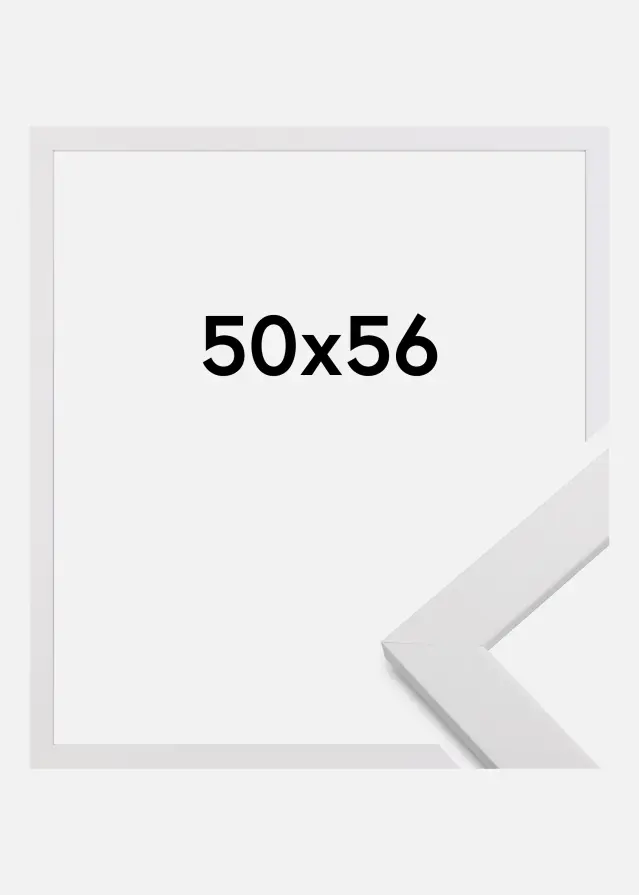 Ramme White Wood 50x56 cm