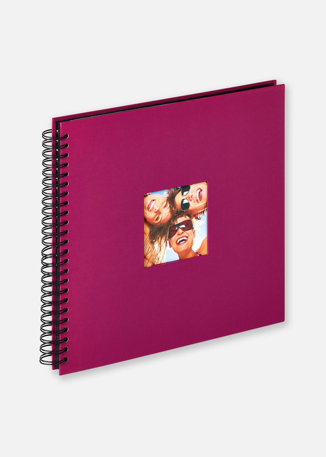 Product Image for Fun Spiralalbum Lilla - 30x30 cm (50 Sorte sider / 25 blade)