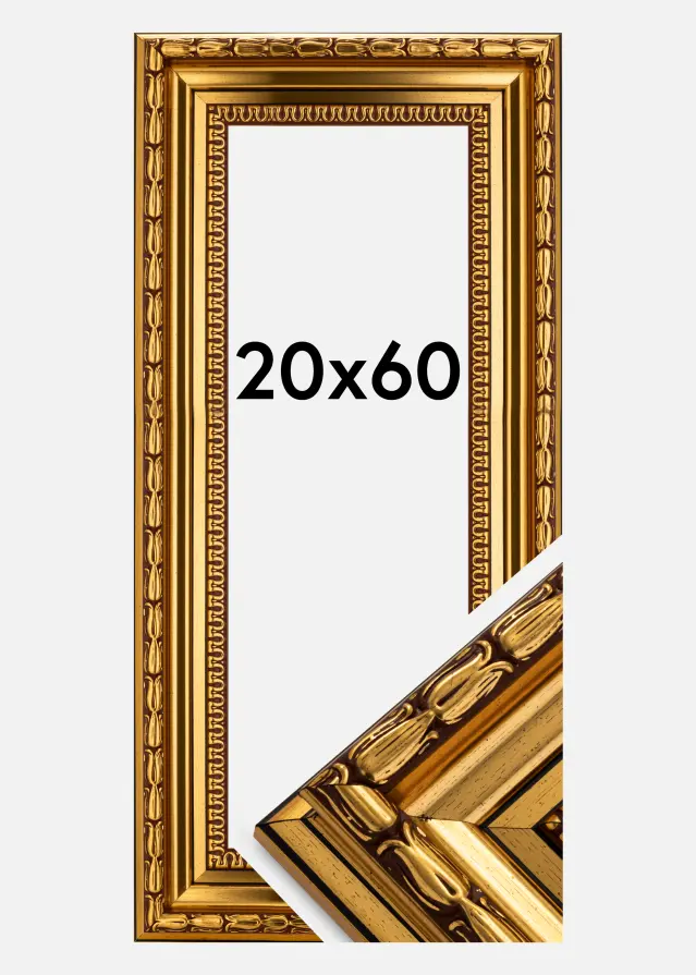 Ramme Birka Premium Guld 20x60 cm