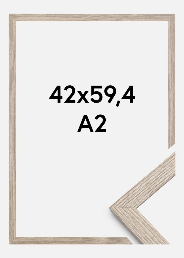 Ramme Stilren Akrylglas Greige Oak 42x59,4 cm (A2)