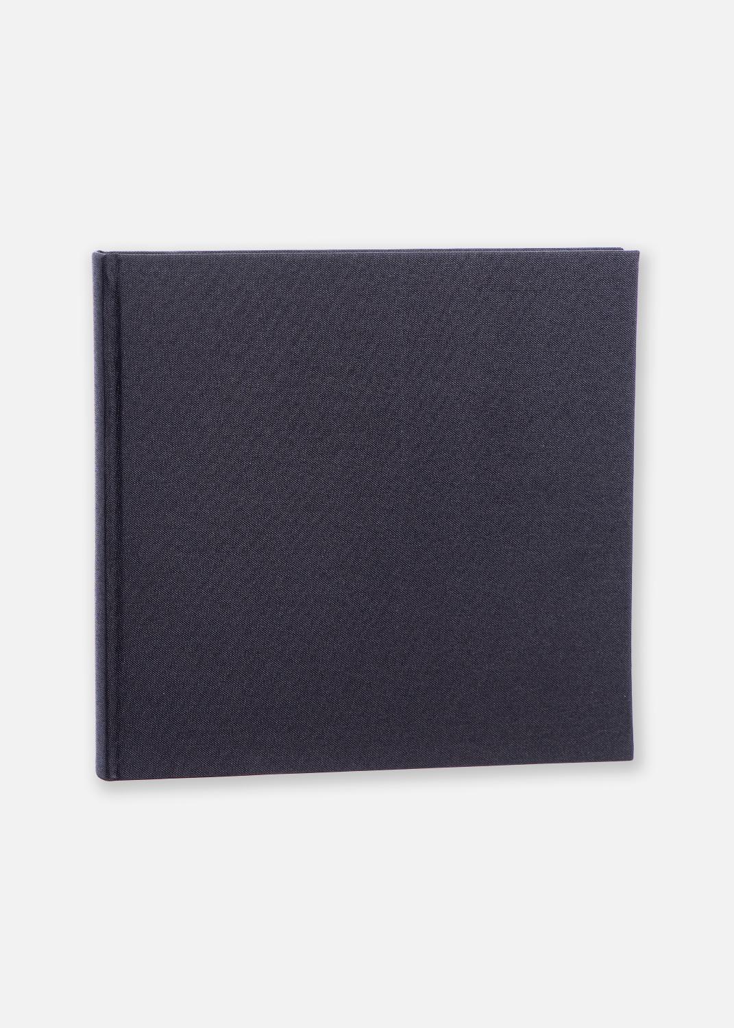 Product Image for Base Line Canvas Sort 26x25 cm (40 Hvide Sider / 20 Ark)