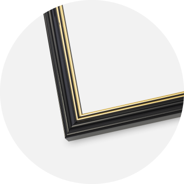 Ramme Classic Sort 10x15 cm
