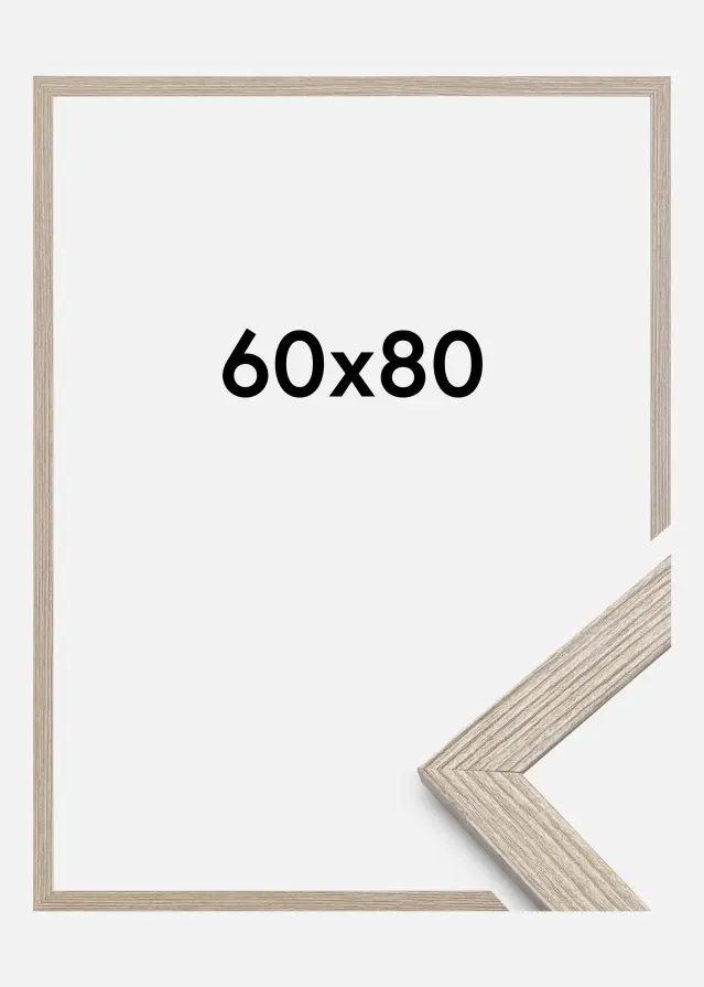 Ramme Stilren Greige Oak 60x80 cm