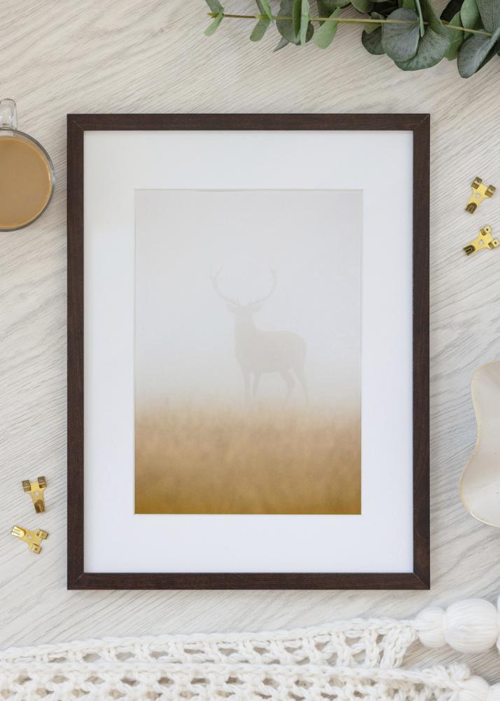 Ramme Trendy Akrylglas Valnød 50x70 cm