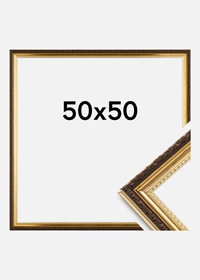 Ramme Abisko Akrylglas Guld 50x50 cm