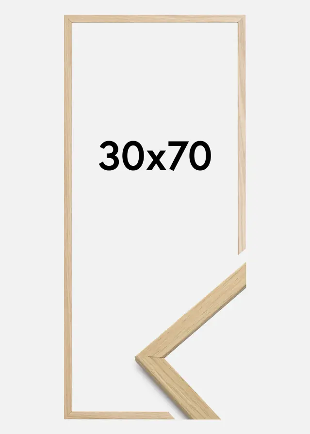Ramme Edsbyn Eg 30x70 cm