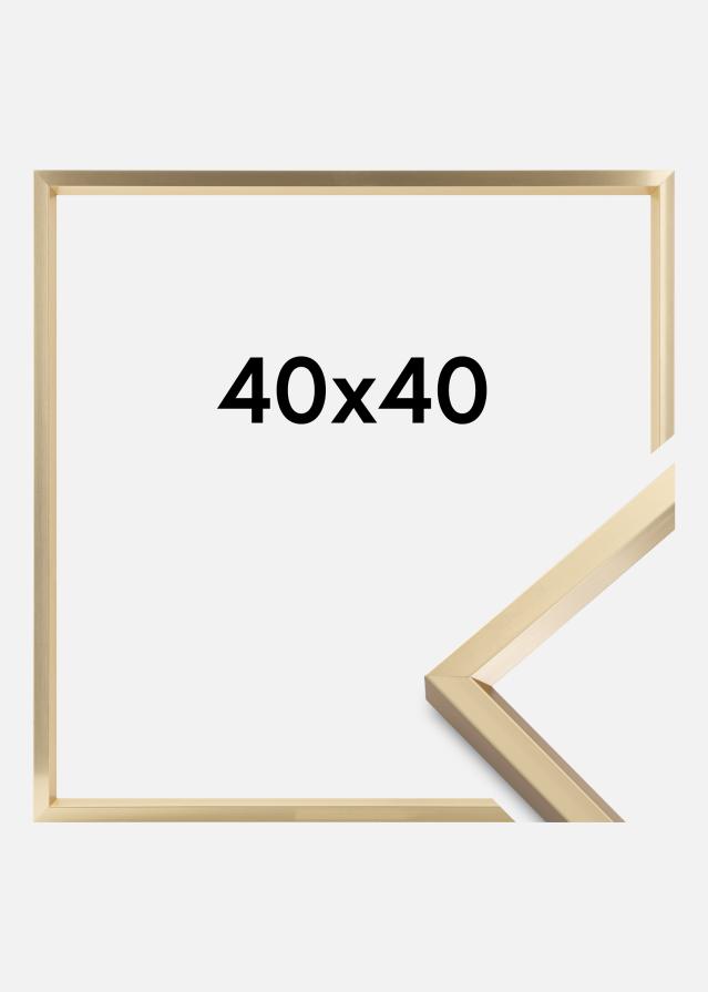 Ramme Steel Style Guld 40x40 cm