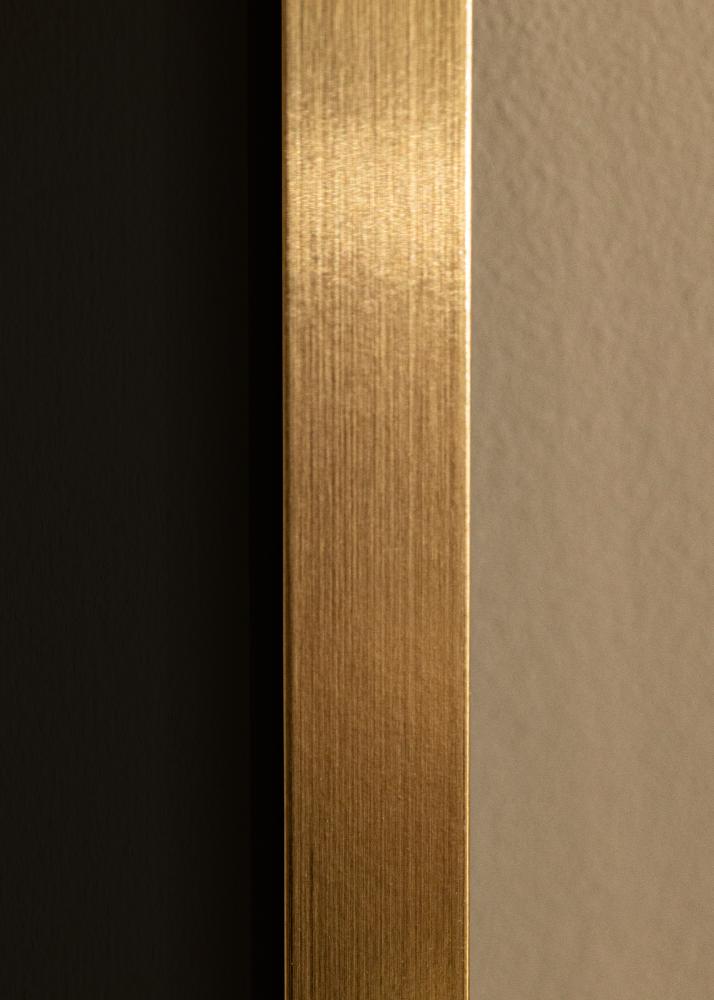 Ramme Selection Guld 40x50 cm - Passepartout Sort 27x35 cm