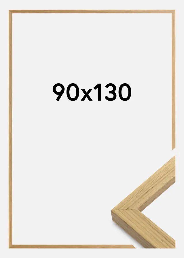 Ramme Blocky Akrylglas Eg 90x130 cm