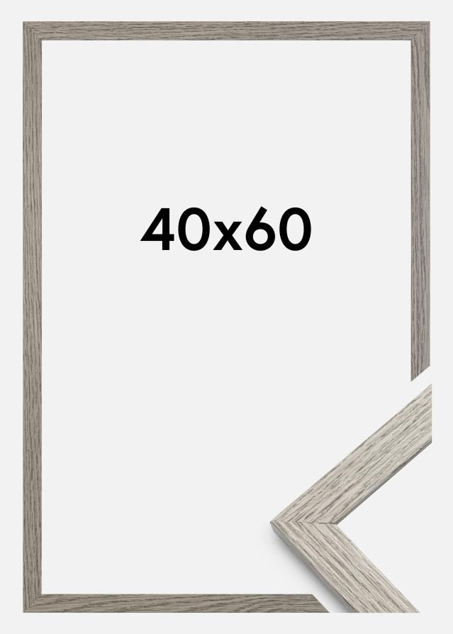 Ramme Stilren Akrylglas Grey Oak 40x60 cm