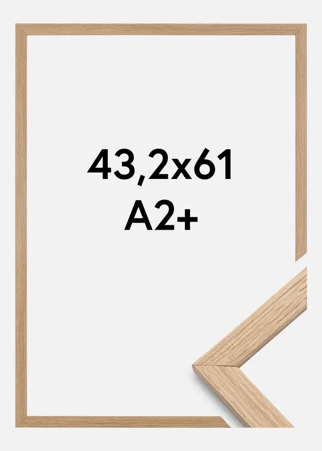Ramme Stilren Akrylglas Eg 43,2x61 cm (A2+)