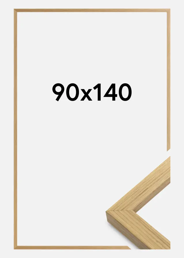 Ramme Blocky Akrylglas Eg 90x140 cm