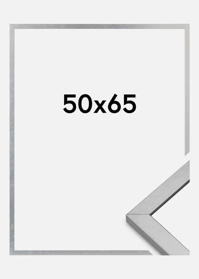 Ramme Minerva Akrylglas Sølv 50x65 cm