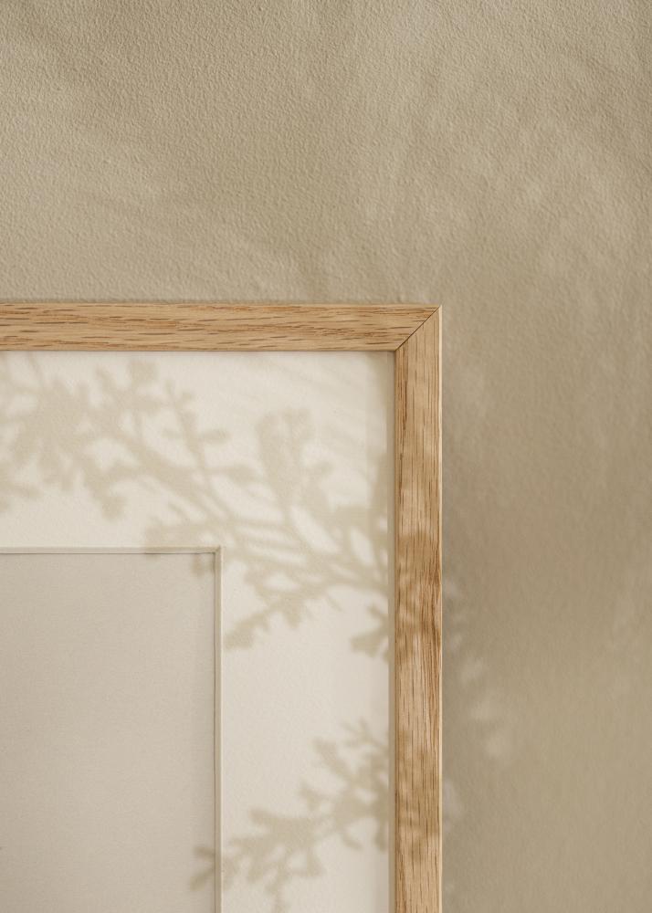 Ramme E-Line Eg 30x40 cm - Passepartout Hvid 20x28 cm