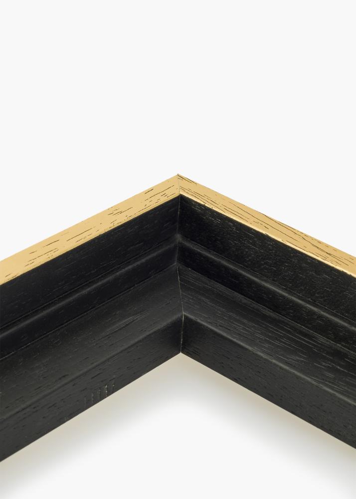 Svæveramme Madison Sort Guld 24x30 cm