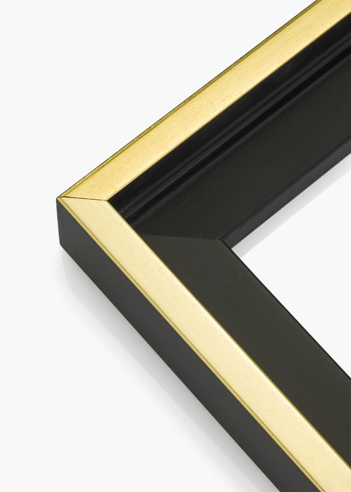Svæveramme Tacoma Sort Guld 60x90 cm