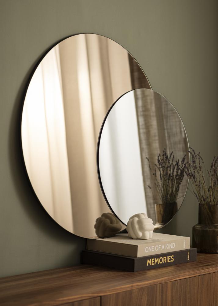Spejl Dark Bronze & Clear 80x100 cm