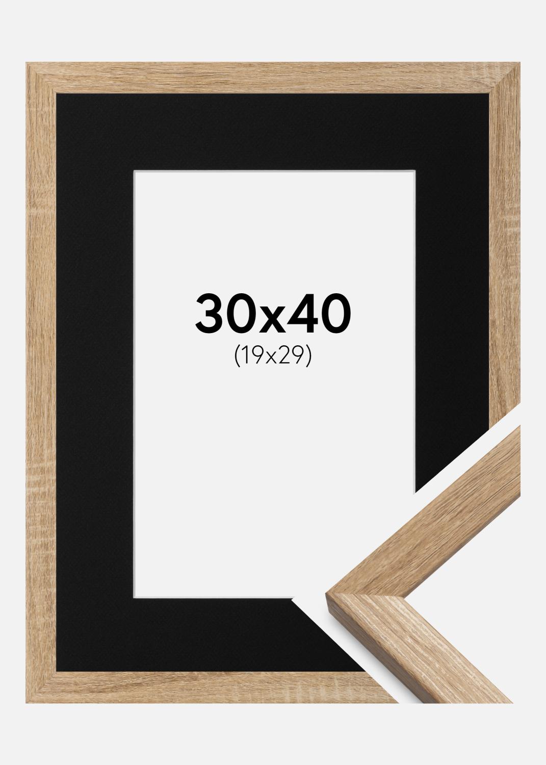 Product Image for Ramme Fiorito Lys Eg 30x40 cm - Passepartout Sort 20x30 cm