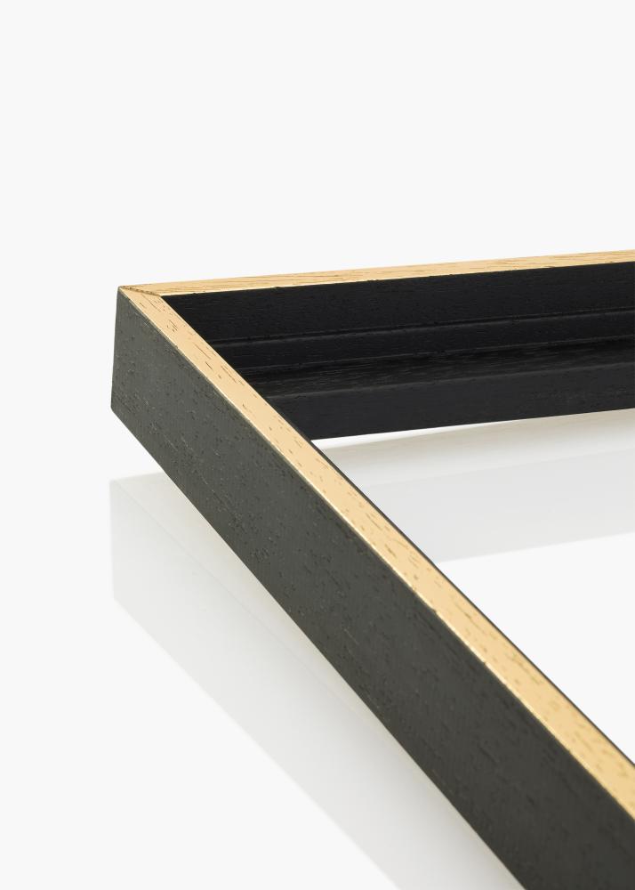 Svæveramme Madison Sort Guld 24x30 cm