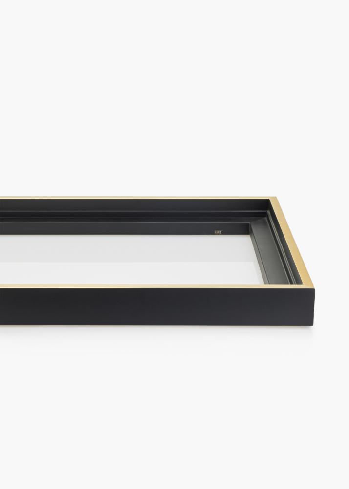 Svæveramme Tacoma Sort Guld 60x90 cm