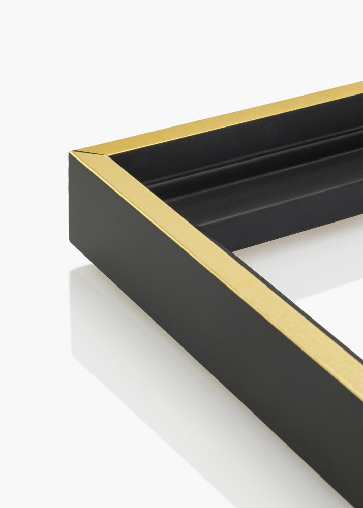 Svæveramme Tacoma Sort Guld 60x90 cm