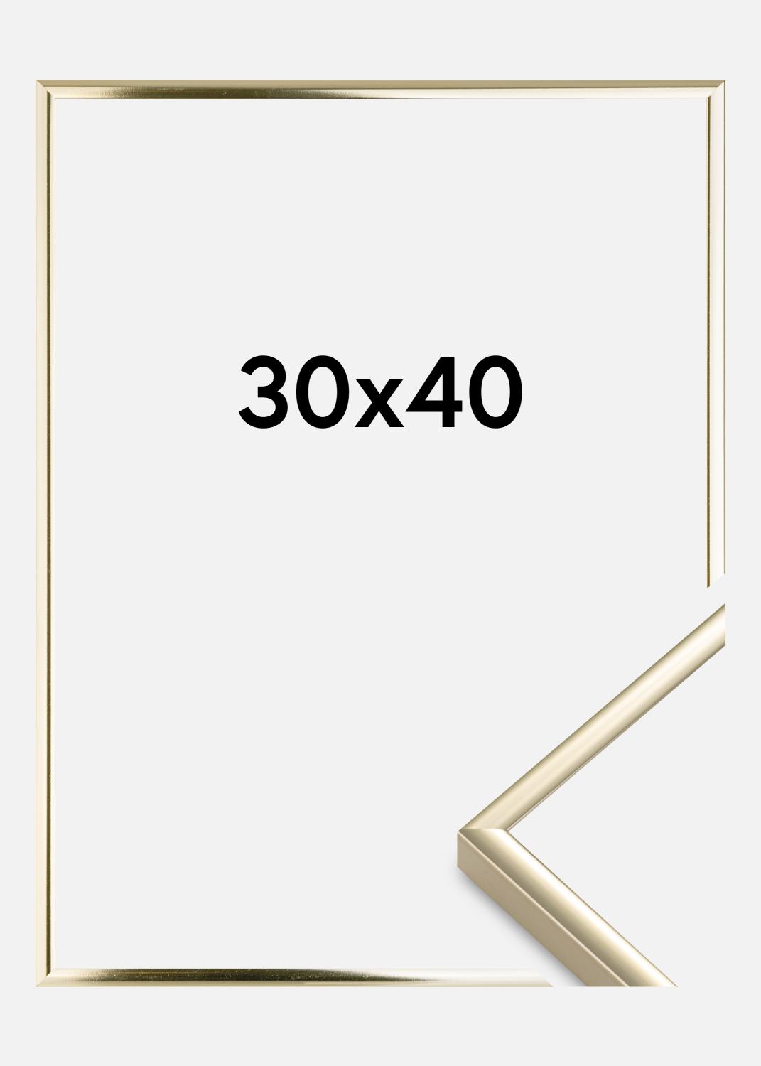 Product Image for Ramme Aluminium Akrylglas Blank Guld 30x40 cm