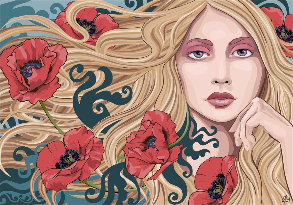 Poppy Power Plakat