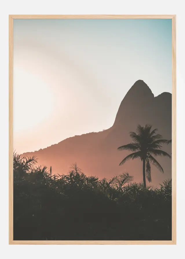 Mountain Sunset Plakat