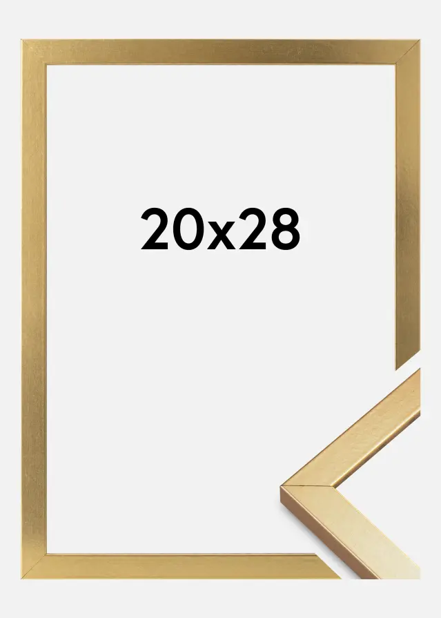 Ramme Minerva Akrylglas Guld 20x28 cm