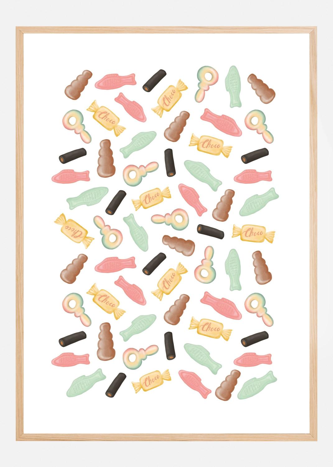 Product Image for Godis Plakat (21x29.7 cm (A4))