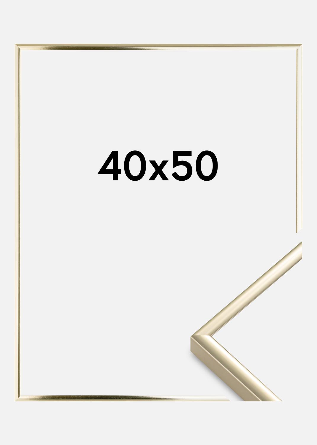 Product Image for Ramme Aluminium Akrylglas Blank Guld 40x50 cm