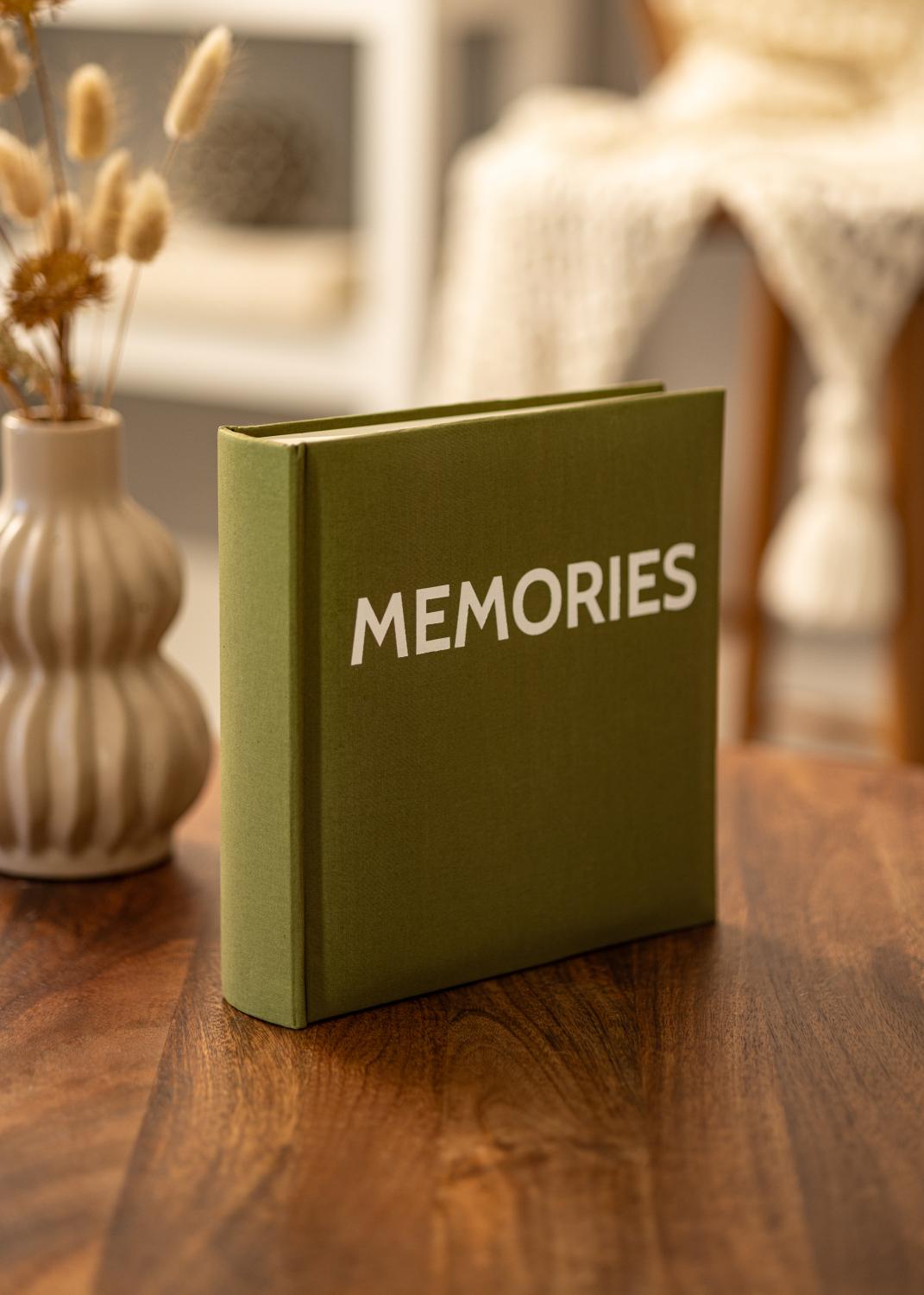 Product Image for Memories Linen Album Grøn - 200 billeder i 10x15 cm