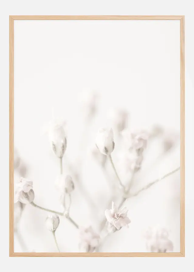 Pink Small Flowers Plakat