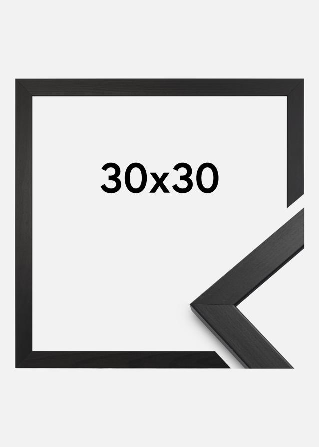 Ramme Stilren Sort 30x30 cm
