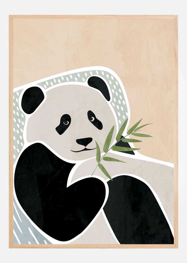 Scandi Panda Plakat