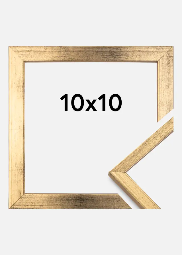 Ramme Galant Guld 10x10 cm