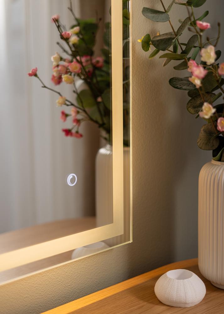 KAILA Spejl Rectangle LED 60x80 cm