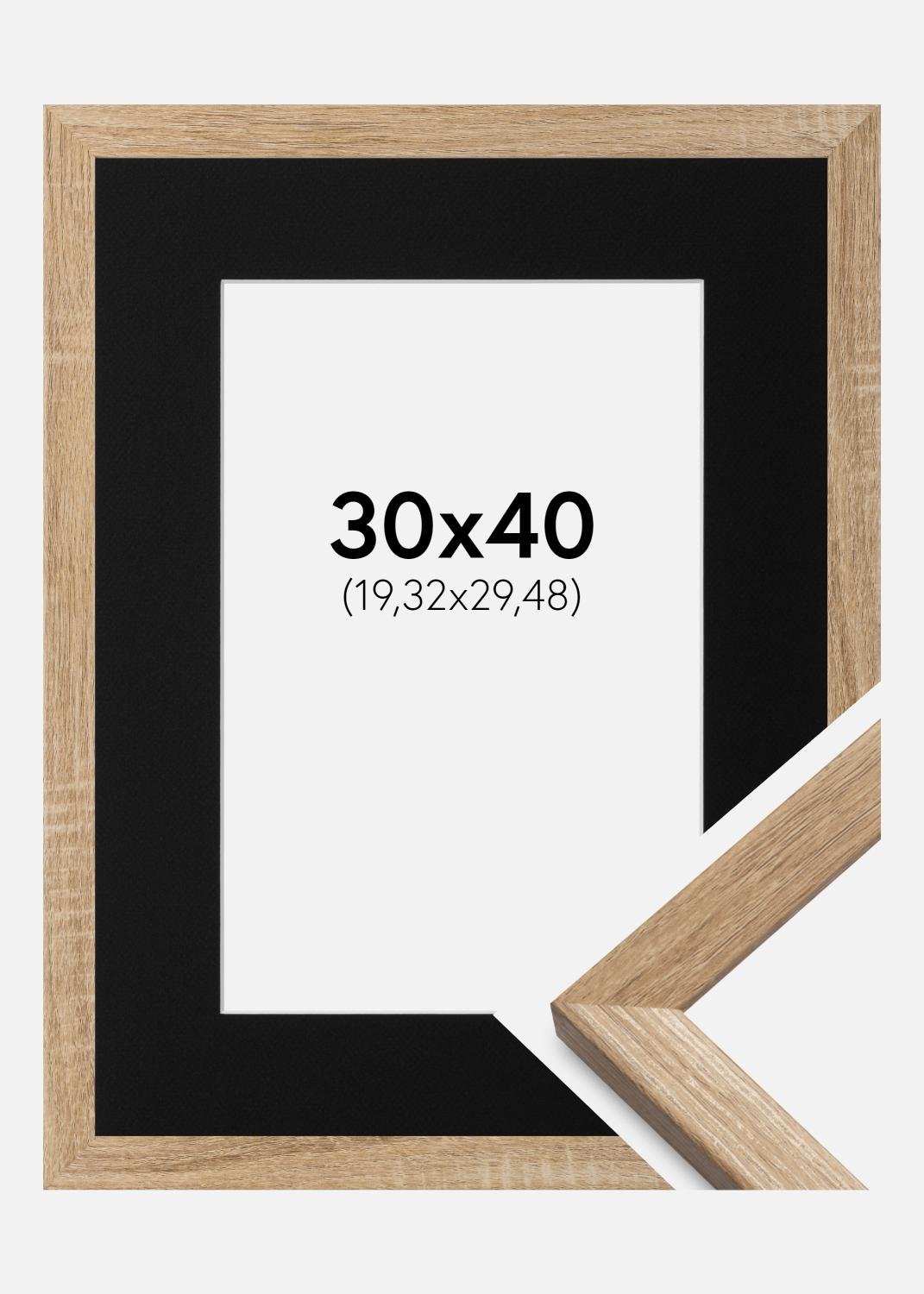 Product Image for Ramme Fiorito Lys Eg 30x40 cm - Passepartout Sort 8x12 inches