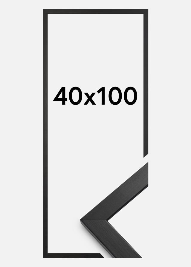 Ramme Stilren Akrylglas Sort 40x100 cm
