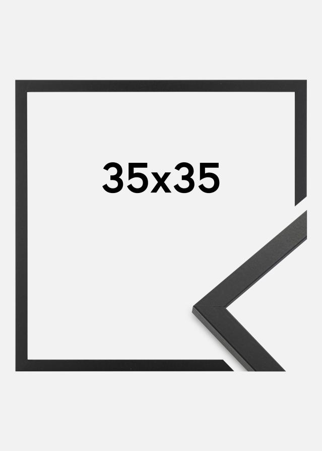 Ramme Trendy Akrylglas Sort 35x35 cm