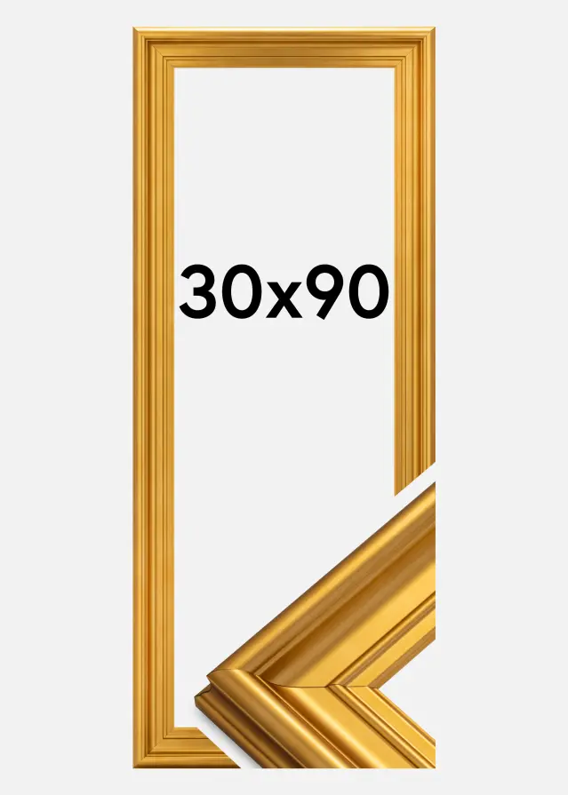 Ramme Mora Premium Guld 30x90 cm