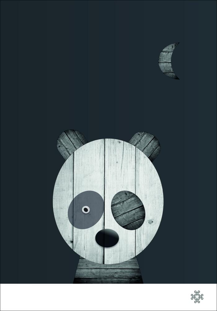 Wood panda