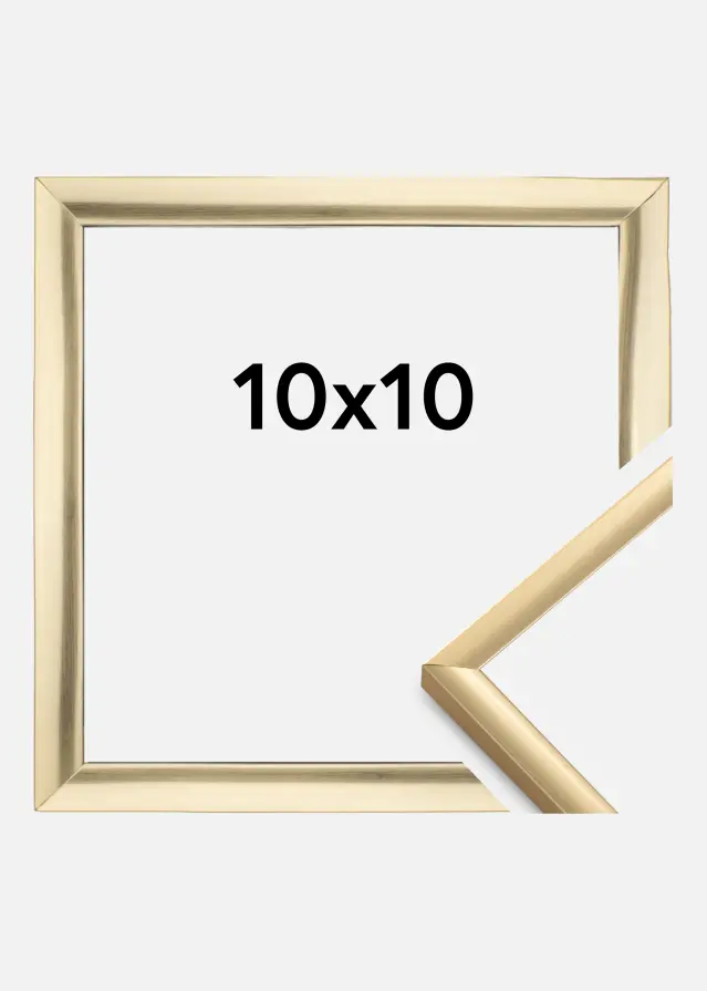 Ramme New Lifestyle Guld 10x10 cm