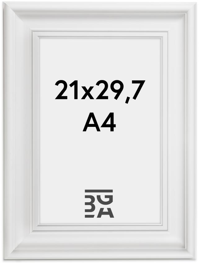 Ramme Dalarna Hvid 21x29,7 cm (A4)