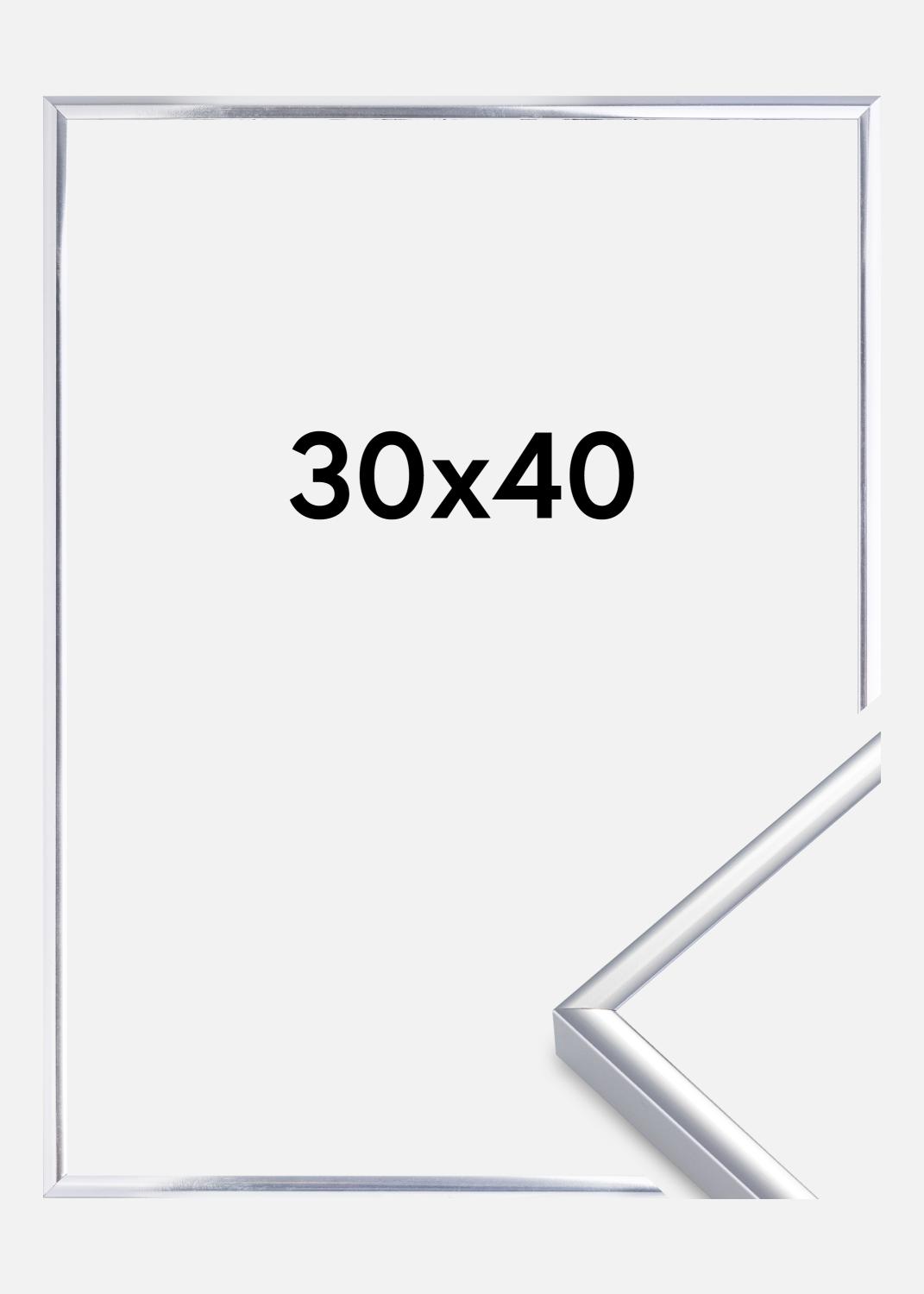 Product Image for Ramme Aluminium Akrylglas Blank Sølv 30x40 cm