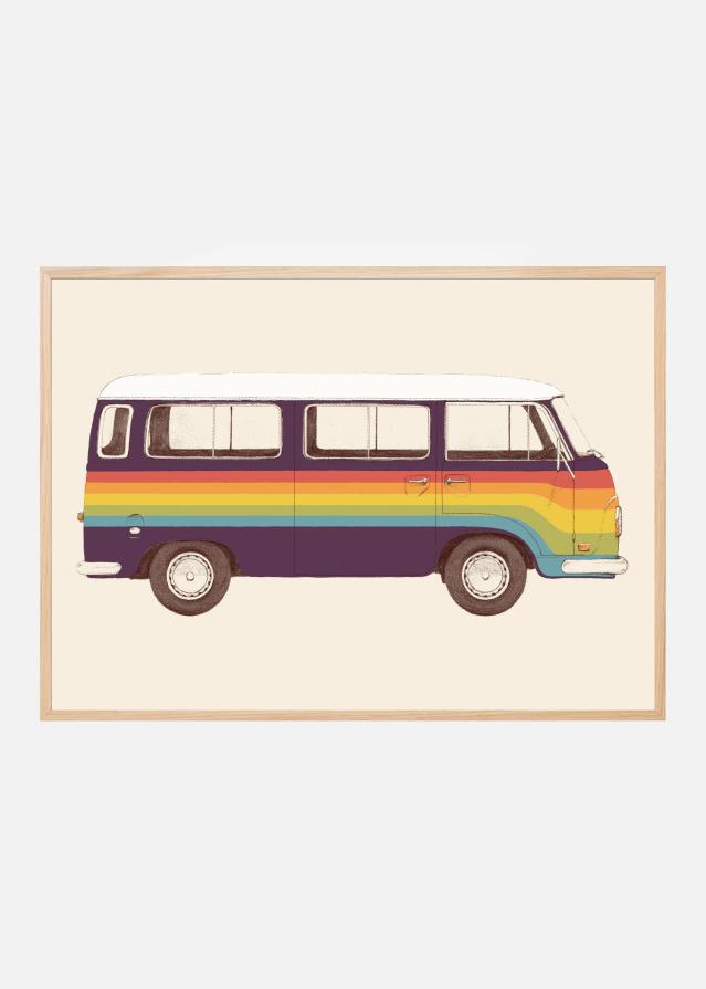 Van Rainbow Plakat