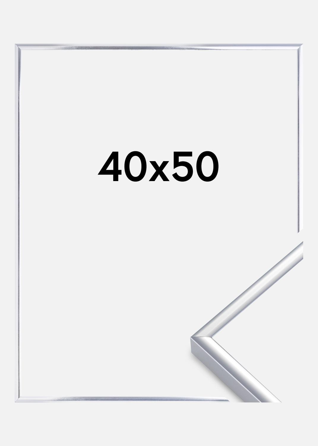 Product Image for Ramme Aluminium Akrylglas Blank Sølv 40x50 cm