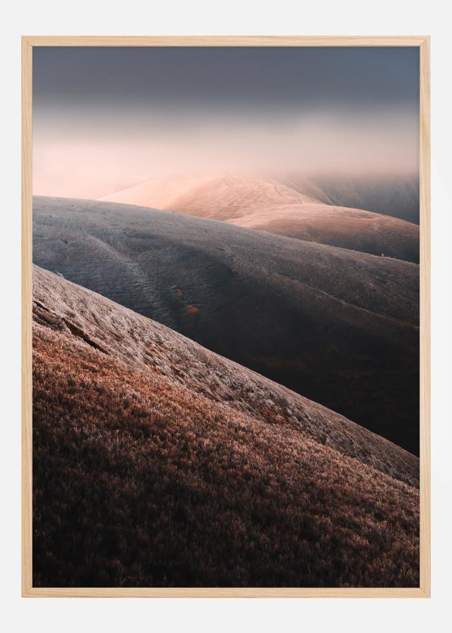 Heavenly mountains Plakat