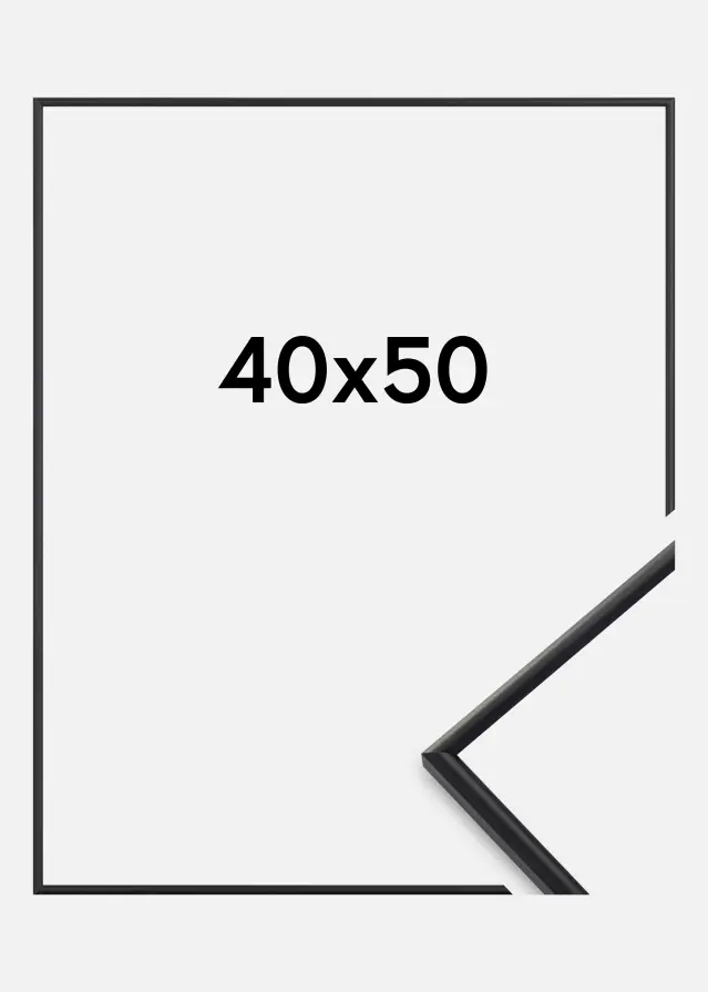 Ramme Can-Can Sort 40x50 cm
