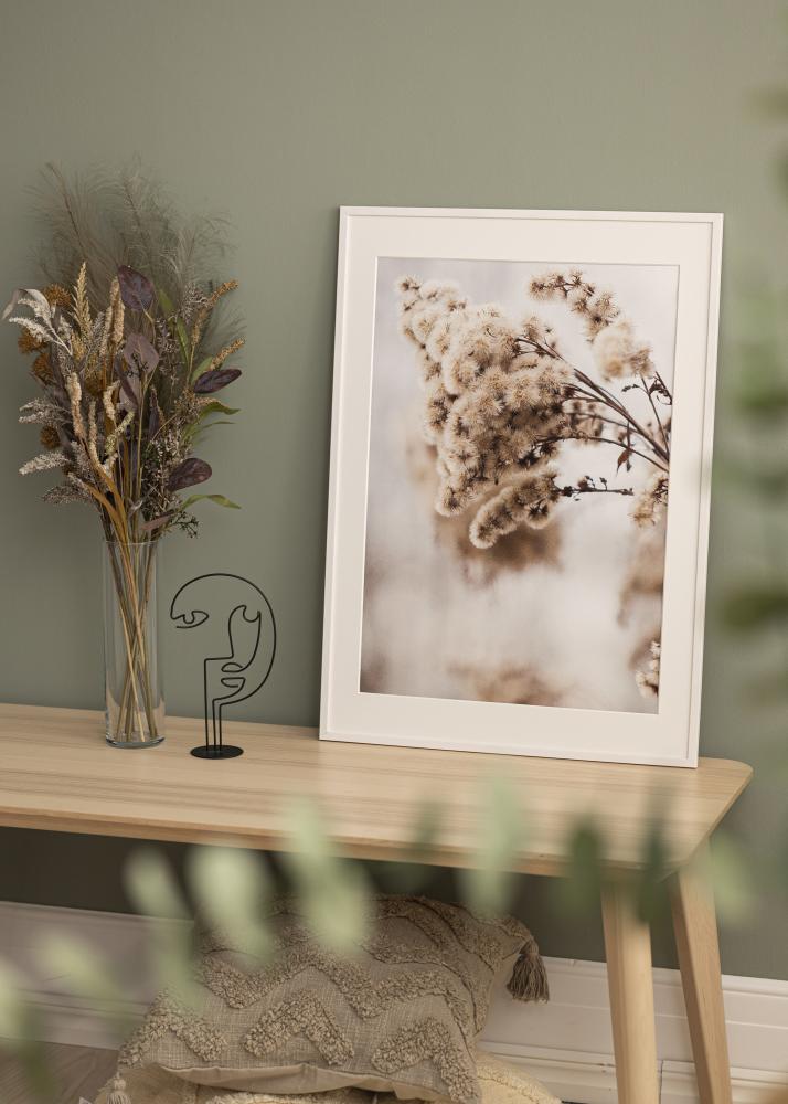 Ramme Galant Hvid 15x20 cm - Passepartout Hvid 4x6 inches